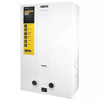 Водонагреватель проточный газовый Zanussi GWH 10 Rivo белый