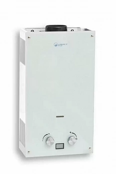 Газовый проточный водонагреватель WertRus 10EG White Glass