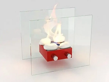Настольный биокамин Lux Fire Токио M КН-0016-03