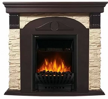 Каминокомплект угловой Electrolux Torre Classic U с очагом Classic EFP/P-1020LS