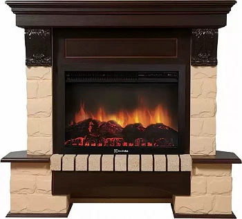 Каминокомплект угловой Electrolux Forte 25 U с очагом EFP/P-2520LS